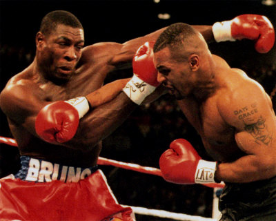mike tyson in action. Fighting Part 3